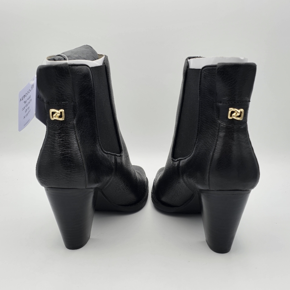 NWT AEROSOLES Lido Mid-Calf Pull-On Heeled Booties, Women's 11M - Picture 7 of 16